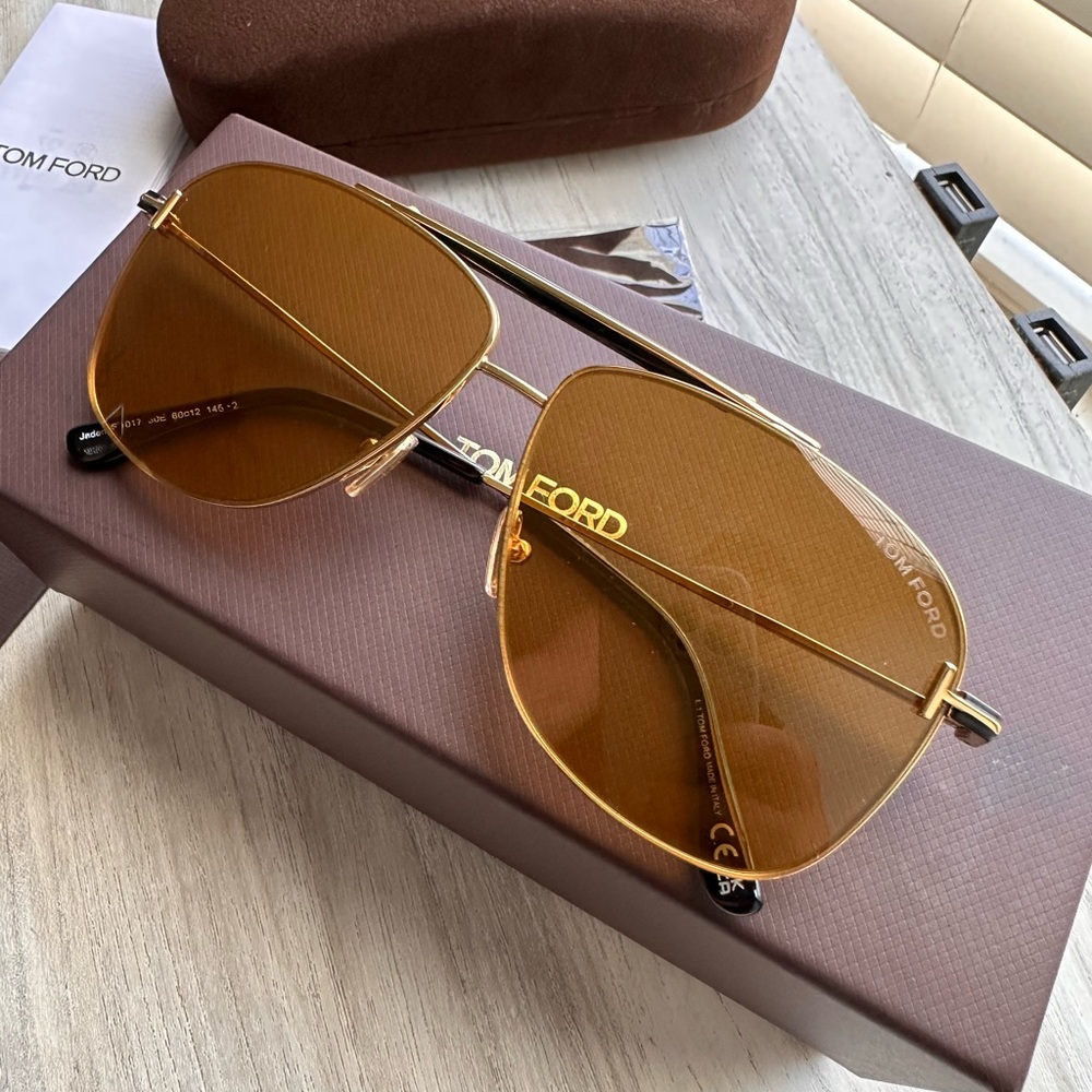Tom Ford Gold Frame Sunglasses